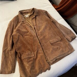 VINTAGE Tan Leather Jacket